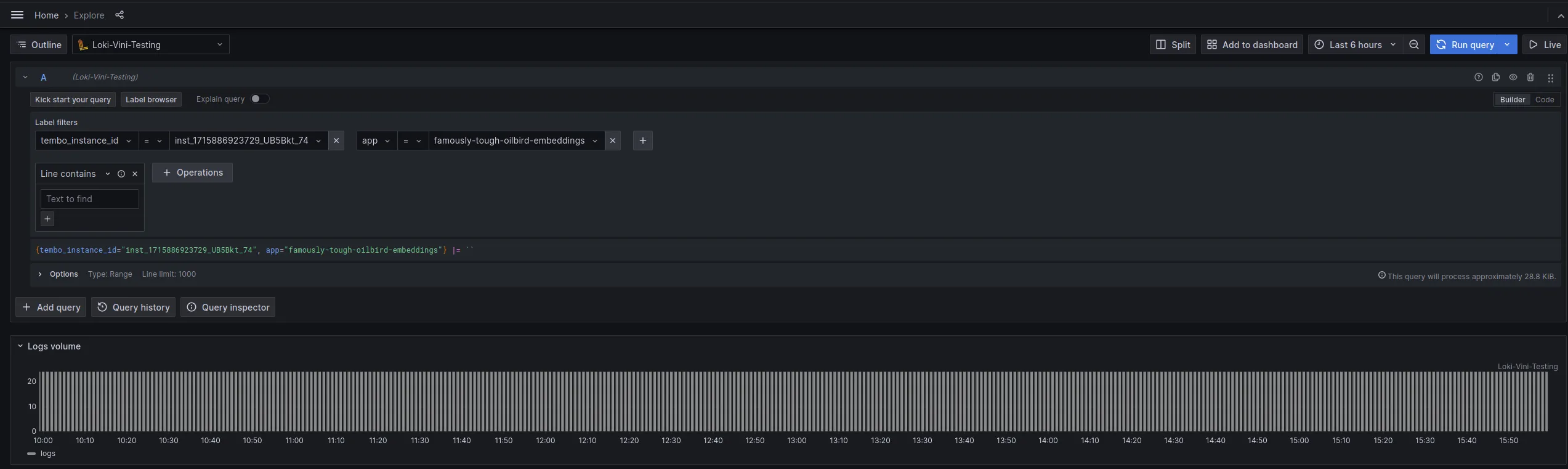 grafana-logging-datasource